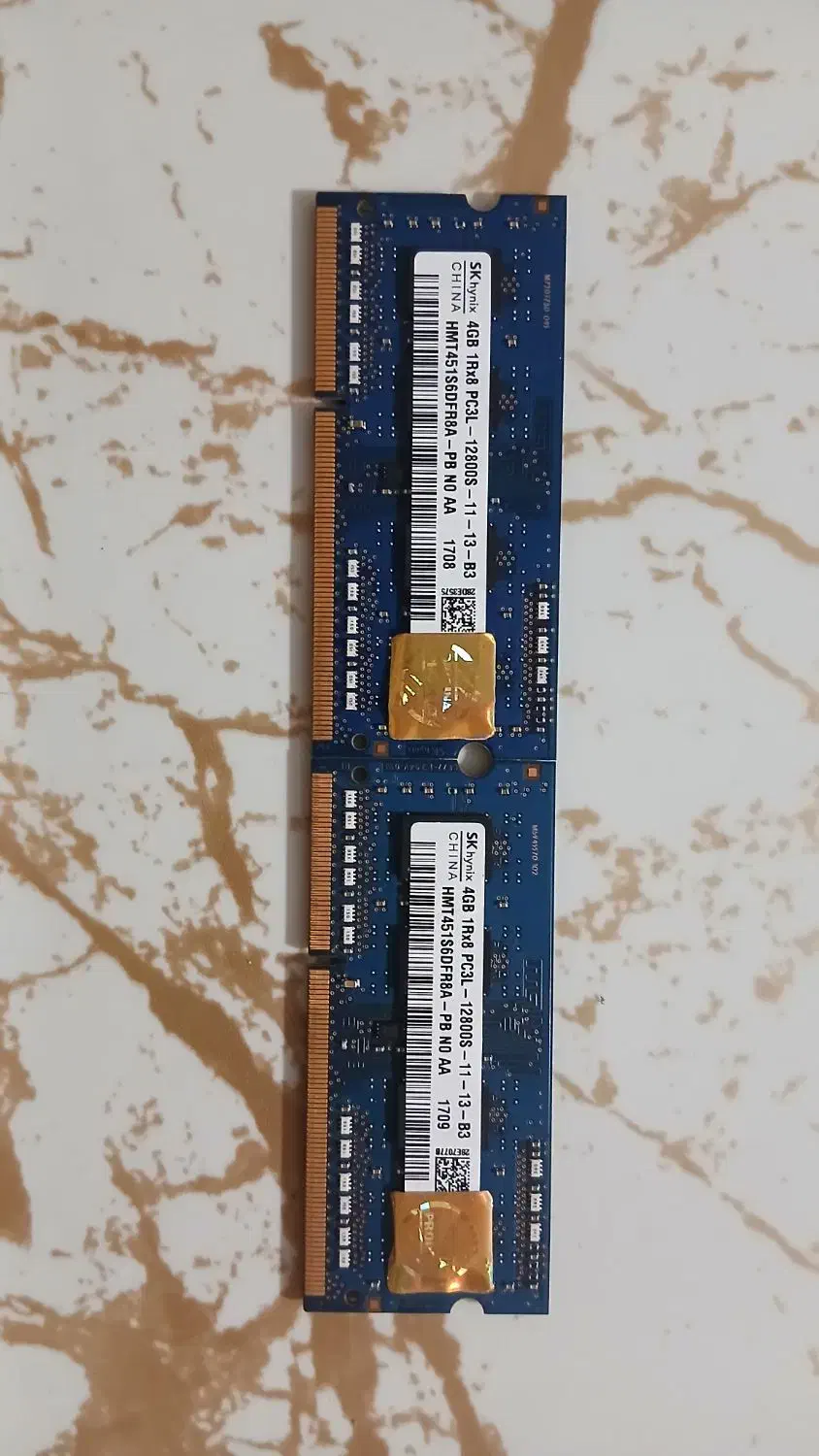 رم لپتاپ 8gb دو کاناله sk hynix DDR3|قطعات و لوازم جانبی رایانه|همدان, |دیوار