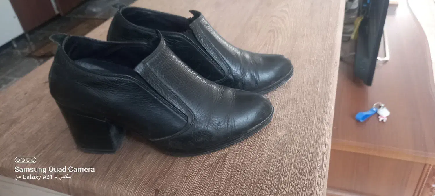 کفش چرمی سایز ۳۷/۳۸|کیف، کفش، کمربند|کرمانشاه, |دیوار