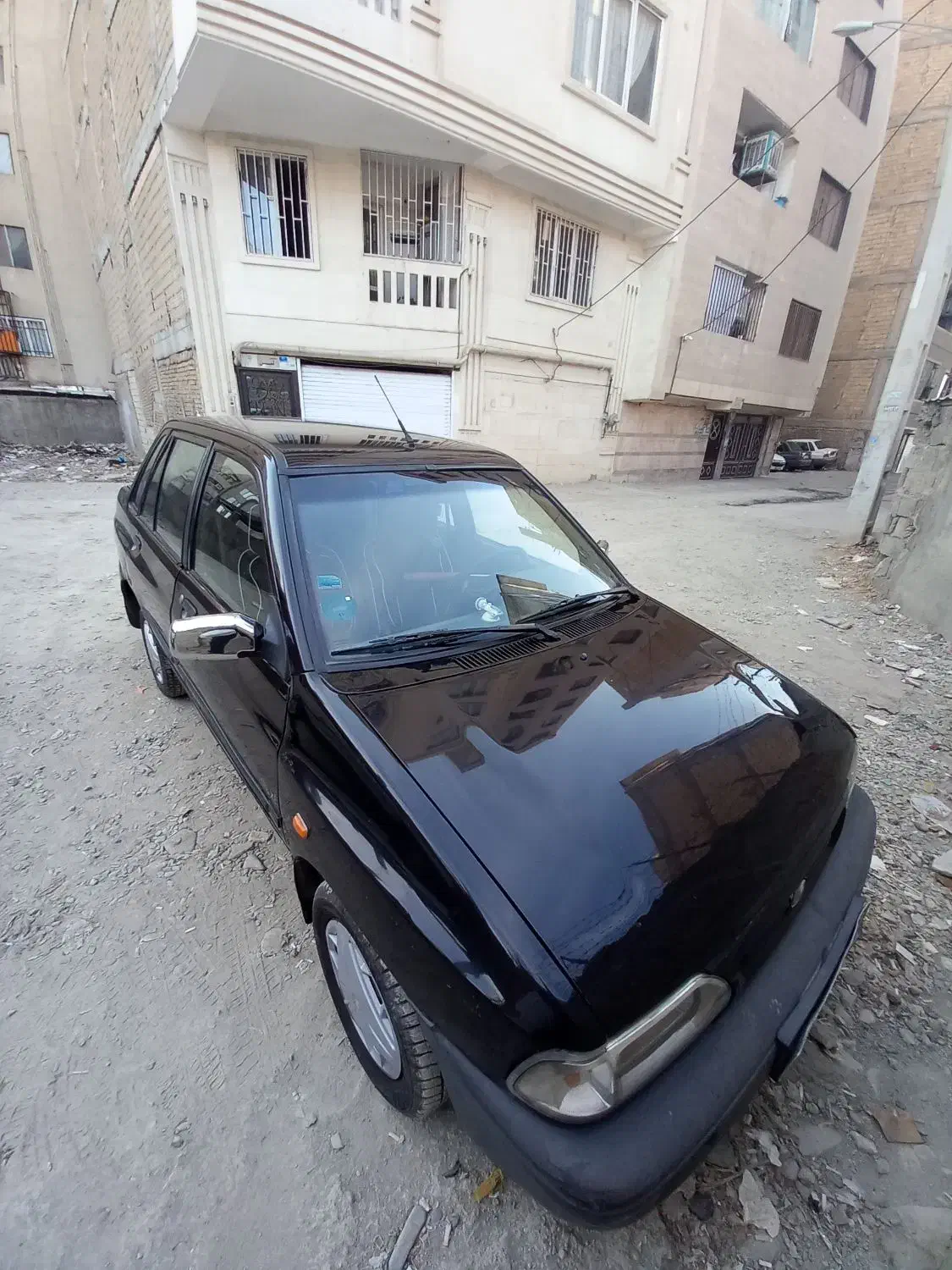 پراید ۸۷مشکی بی رنگ شاسی پلمپ|خودرو سواری و وانت|محمدشهر, سیدآباد|دیوار