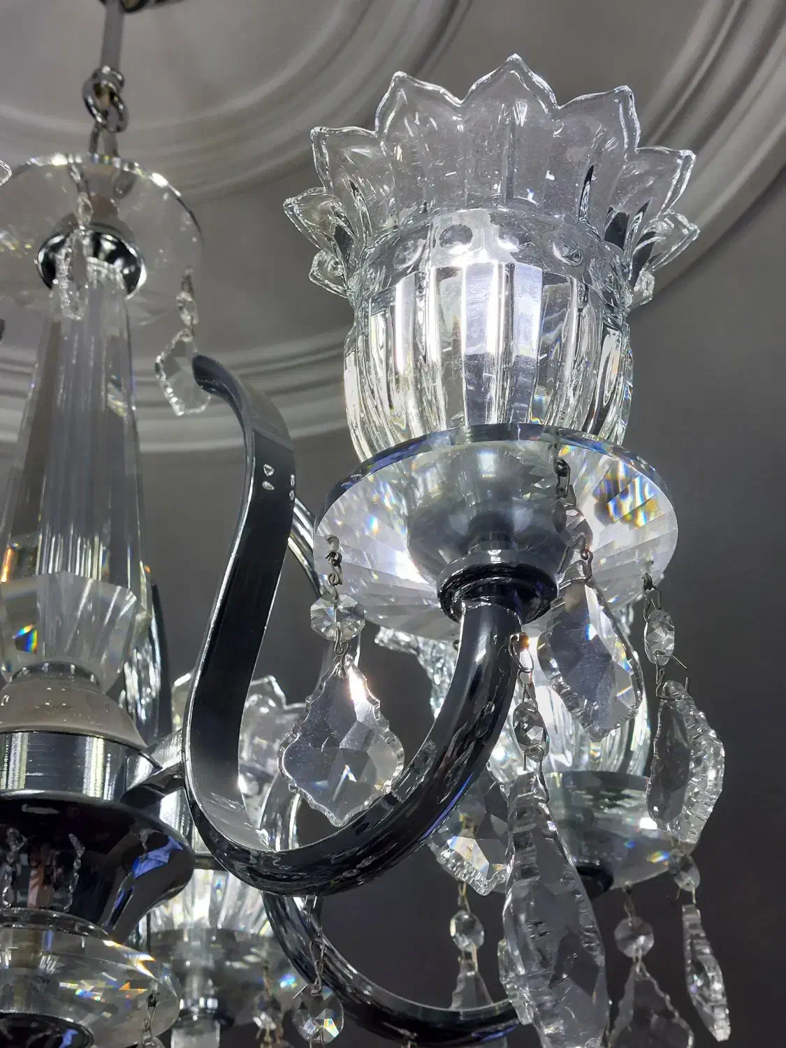 لوستر کریستال|لوستر و چراغ آویز|تهران, منیریه|دیوار