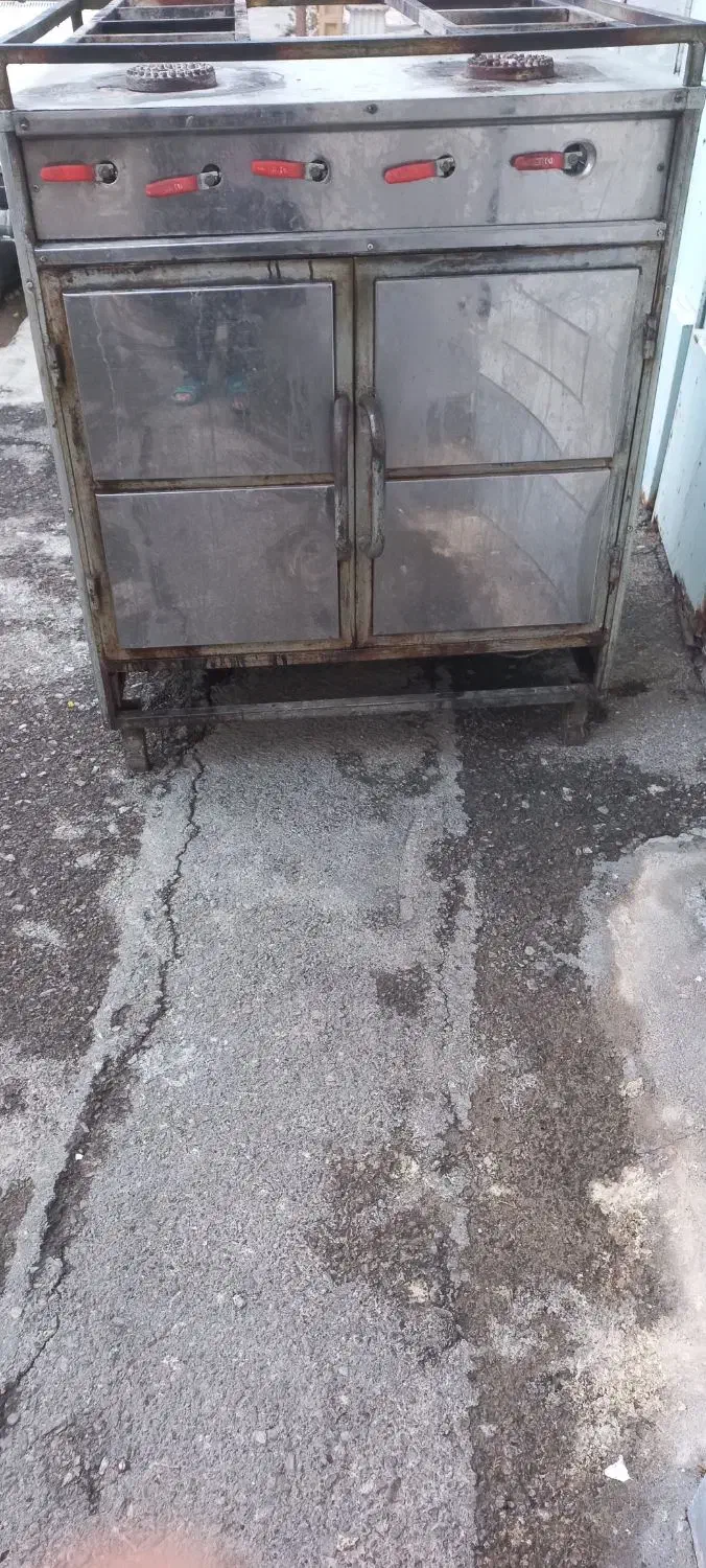 یک عدد فر گاز با یخچال ایستاده|اجاق گاز و لوازم برقی پختوپز|گلپایگان, |دیوار