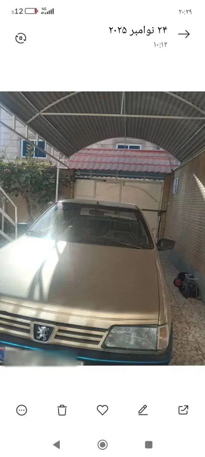 فروش پژو 405 مدل 83|خودرو سواری و وانت|شاهینشهر, خانه کارگر|دیوار