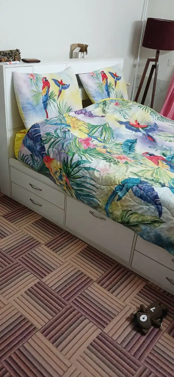 تخت دونفره|تخت و سرویس خواب|هشتگرد, شهرک آپادانا|دیوار