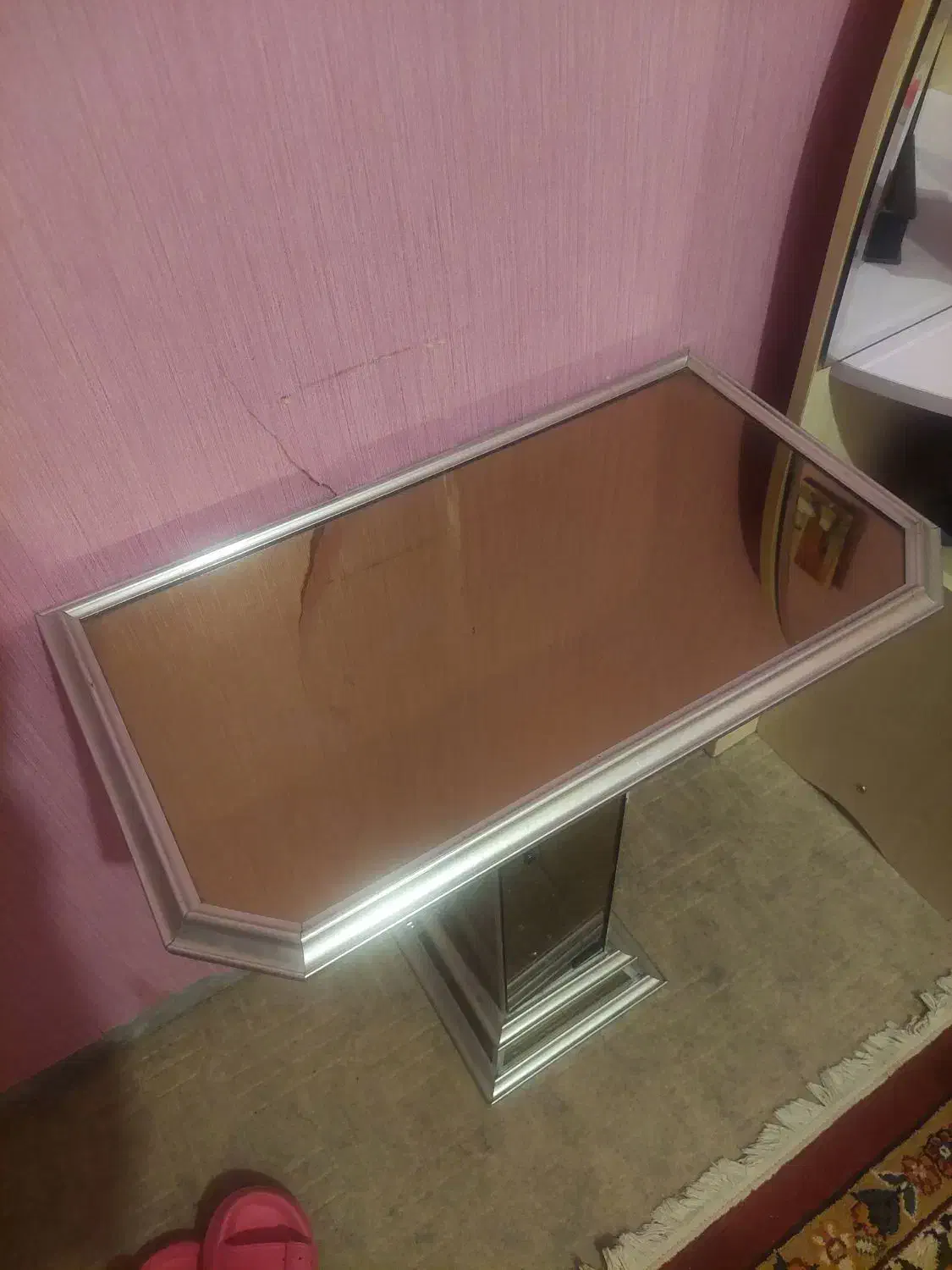 میز آینهای|بوفه، ویترین، کنسول|شیراز, زرگری|دیوار