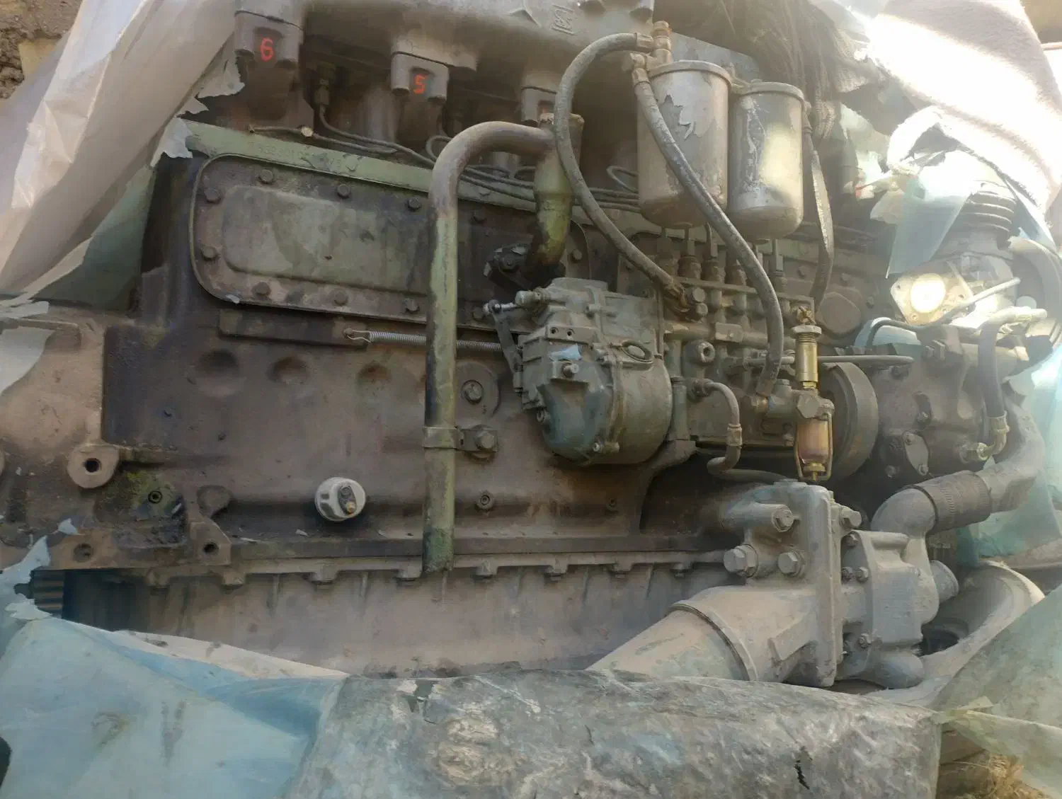 موتور بنز ده تن|خودرو سنگین|تیران, |دیوار