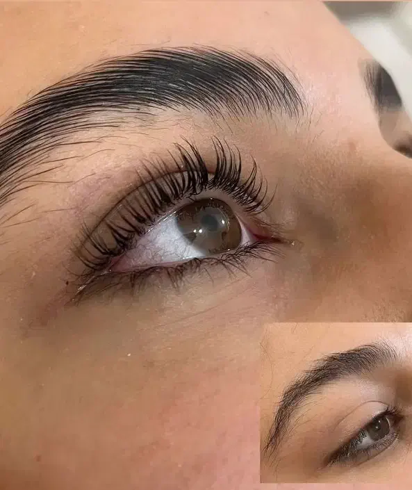 مدل لیفت و لمینت مژه و ابرو|خدمات آرایشگری و زیبایی|بوشهر, |دیوار