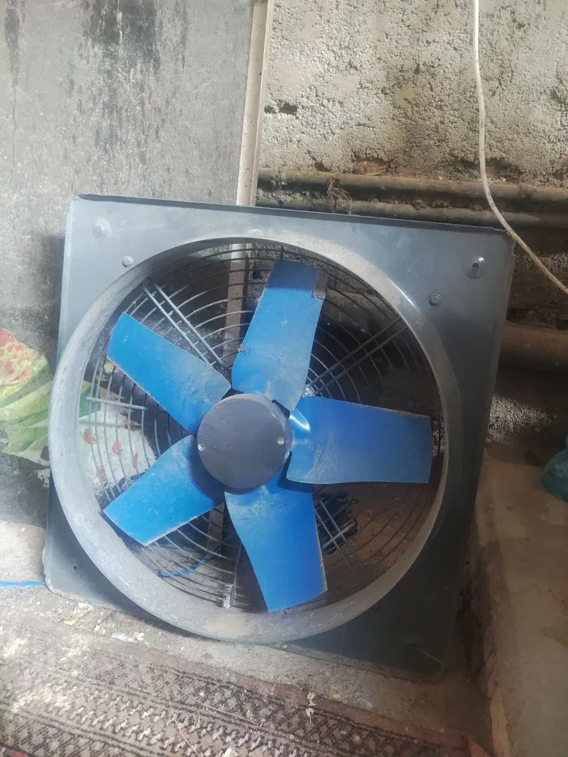 فن دمنده ۱۰روز کار کرده در حد|پنکه و تصفیهکنندهٔ هوا|رامیان, |دیوار