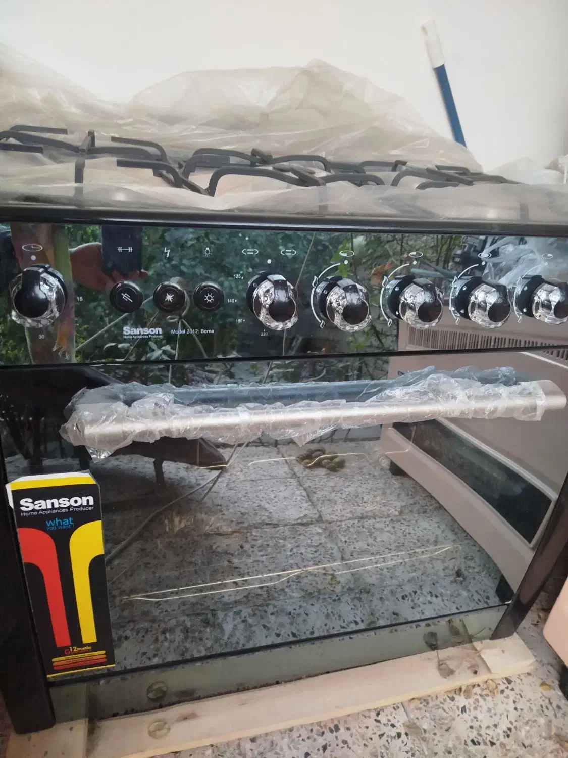 گاز فر نو داخل کارتون|اجاق گاز و لوازم برقی پختوپز|بجنورد, |دیوار