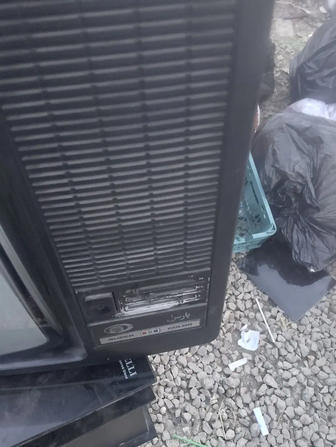 تلویزیون چوبی رنگی|تلویزیون و پروژکتور|اردبیل, |دیوار