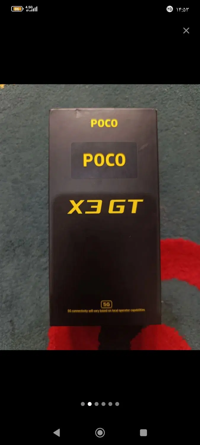 پوکو x3 gt 5G|موبایل|صومعه‌سرا, |دیوار