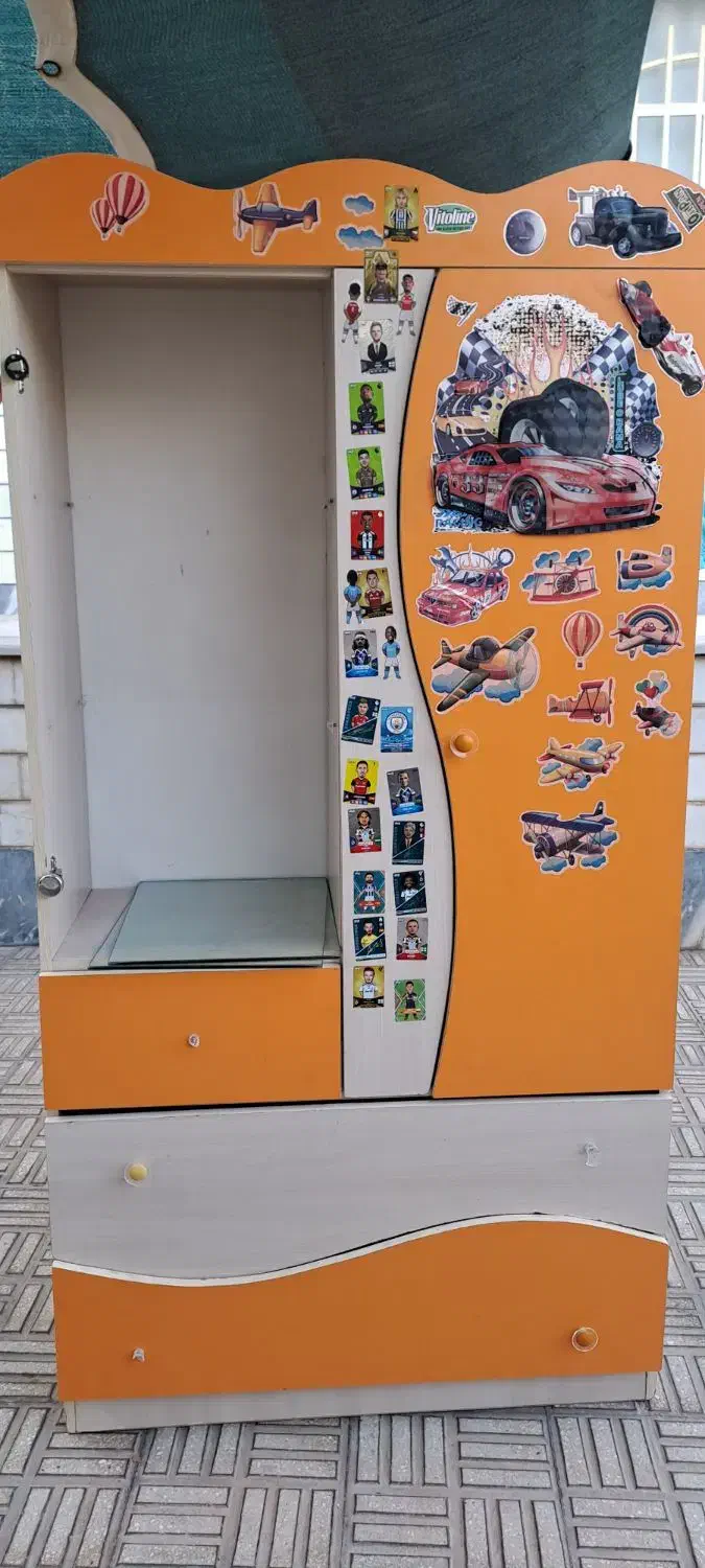 کمد کودک|جاکفشی، کمد، دراور|سمنان, |دیوار