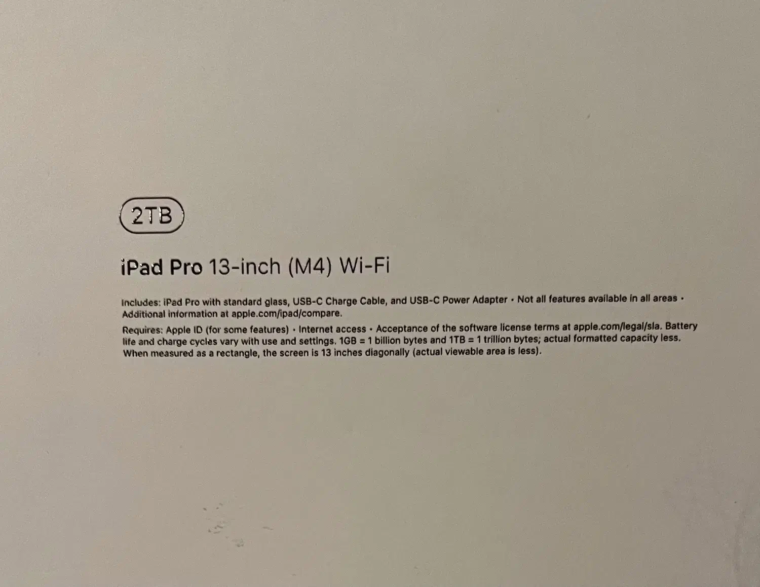 آیپد پرو ۱۳ اینچ (M4) ۲ ترابایت صفر آنباکس شده|تبلت|تبریز, |دیوار