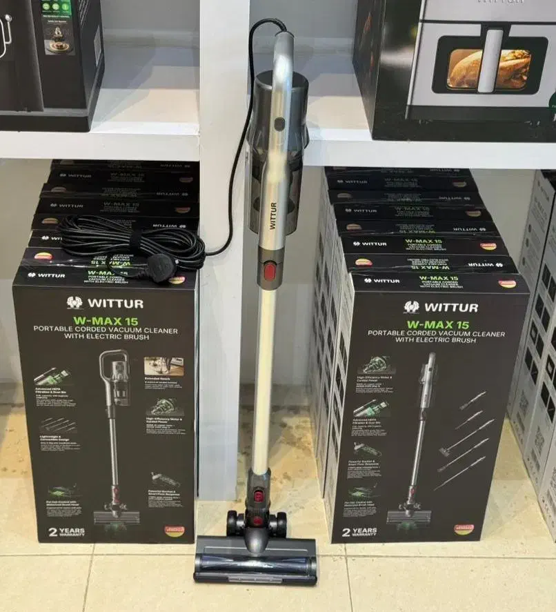 جارو پرتابل ویتور آلمان سیم دار برقی عصایی شارژی|جاروبرقی، جارو شارژی، بخارشو|قم, محمد آباد|دیوار