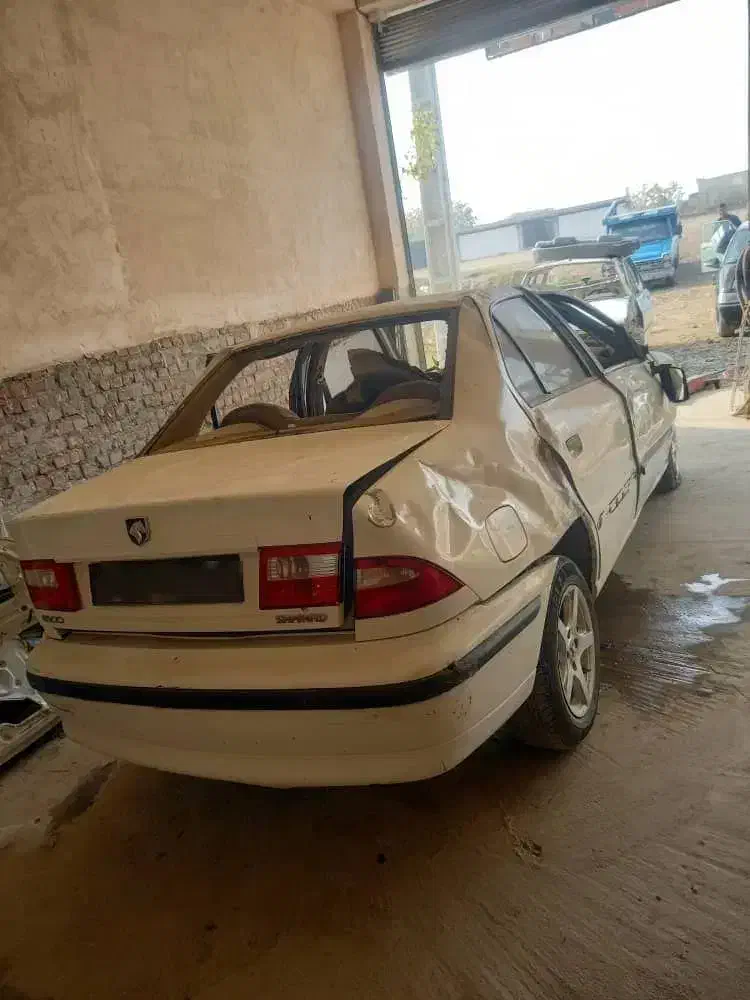 سمند تصادفی موتور روشن دوگانه شرکتیef7|خودرو سواری و وانت|تبریز, |دیوار