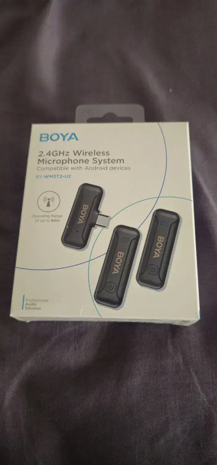 میکروفون boya|لوازم جانبی موبایل و تبلت|کرمان, |دیوار