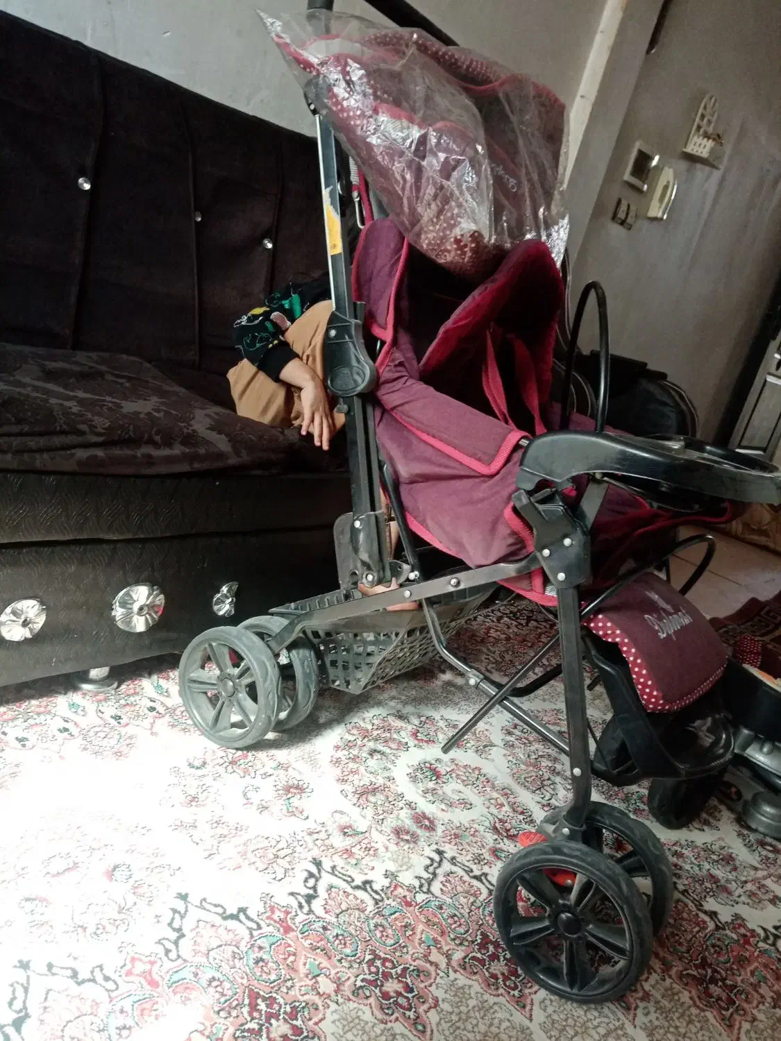 کهیروکالسکه وروروک بچه درحد نو|کالسکه و لوازم جانبی|رباطکریم, نصیرشهر|دیوار