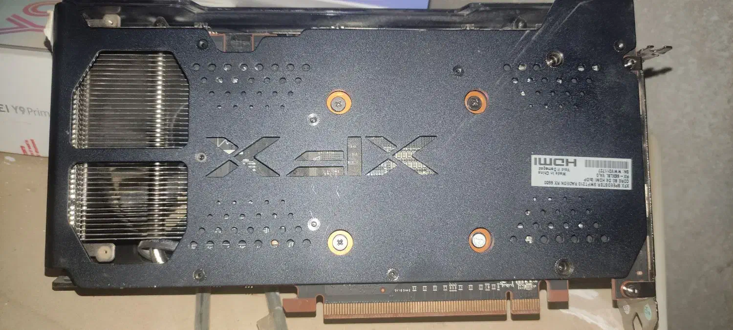 xfx6600 دو روز کار کرده|قطعات و لوازم جانبی رایانه|قروه, |دیوار