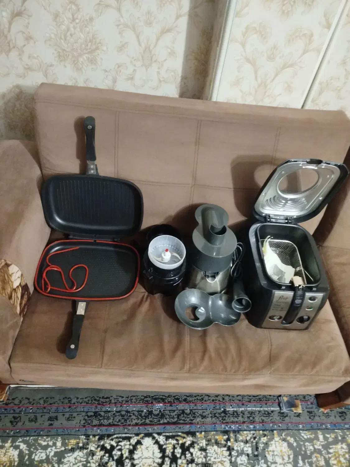 ماهیتابه رژیمی آسیاب آبمیوه گیری سرخ کن|سایر لوازم برقی|تهران, شهرک ولیعصر جنوبی|دیوار