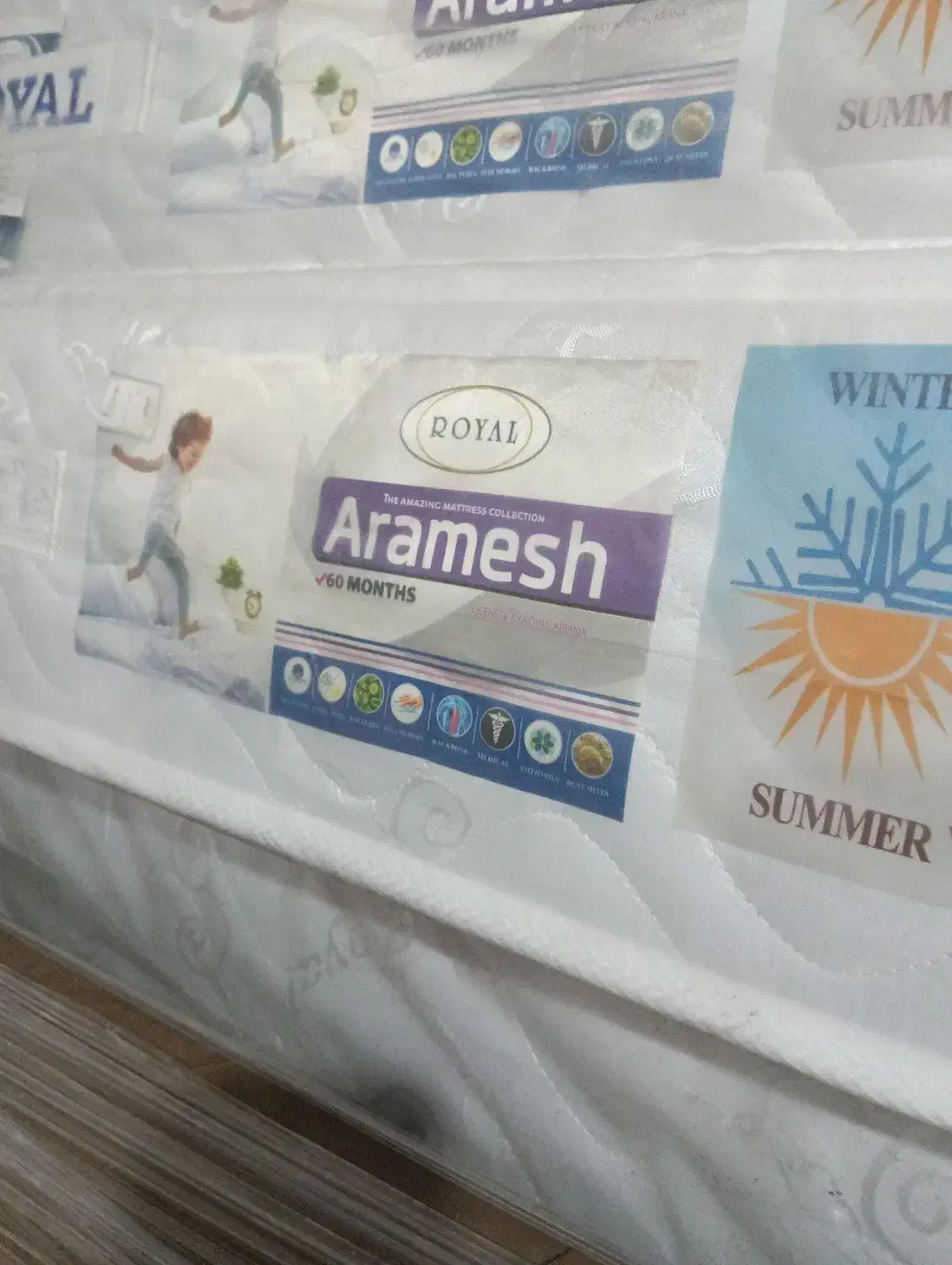 تشک ۱۴۰ در۲متر درجه ۱|تشک تختخواب|لاهیجان, گلستان|دیوار