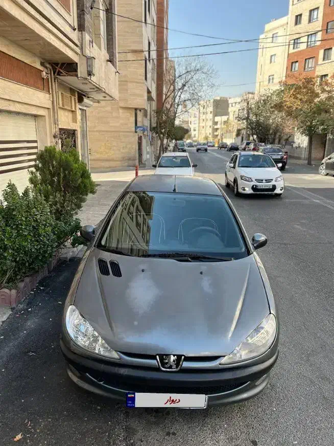 ۲۰۶مدل ۸۴بی رنگ تیپ ۲|خودرو سواری و وانت|تهران, ستارخان|دیوار