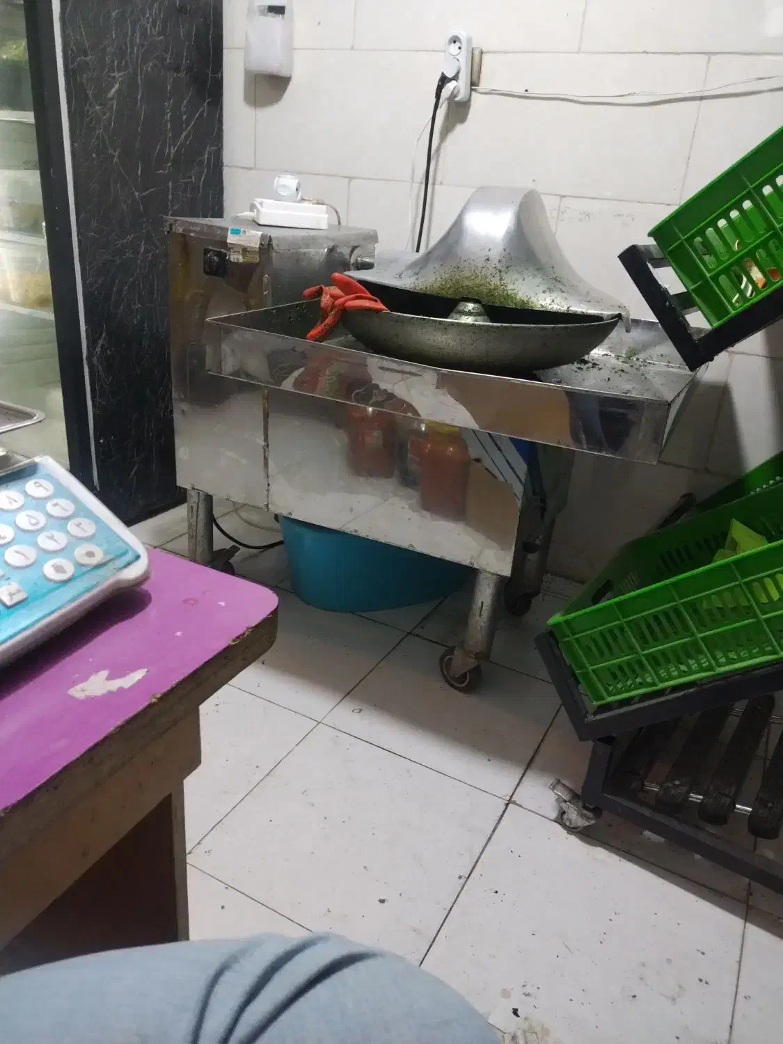 دستگاه سبزی خردکن. صنعتی|خردکن، آسیاب، غذاساز|مشهد, مهدی آباد (بلوار توس)|دیوار