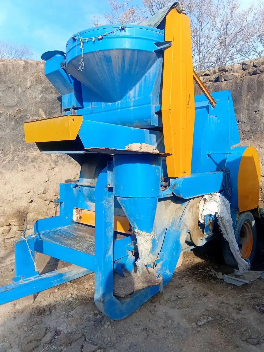 خرمنکوب|ماشین‌آلات صنعتی|جرگلان, |دیوار