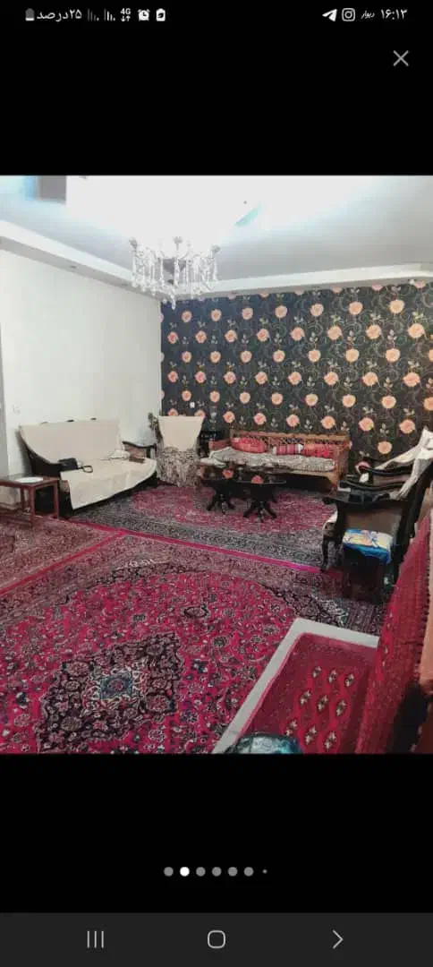 ۹۵متر دوخواب/پارکینگ دار/۲۳متر زیر همکف|اجارهٔ آپارتمان|تهران, وحیدیه|دیوار