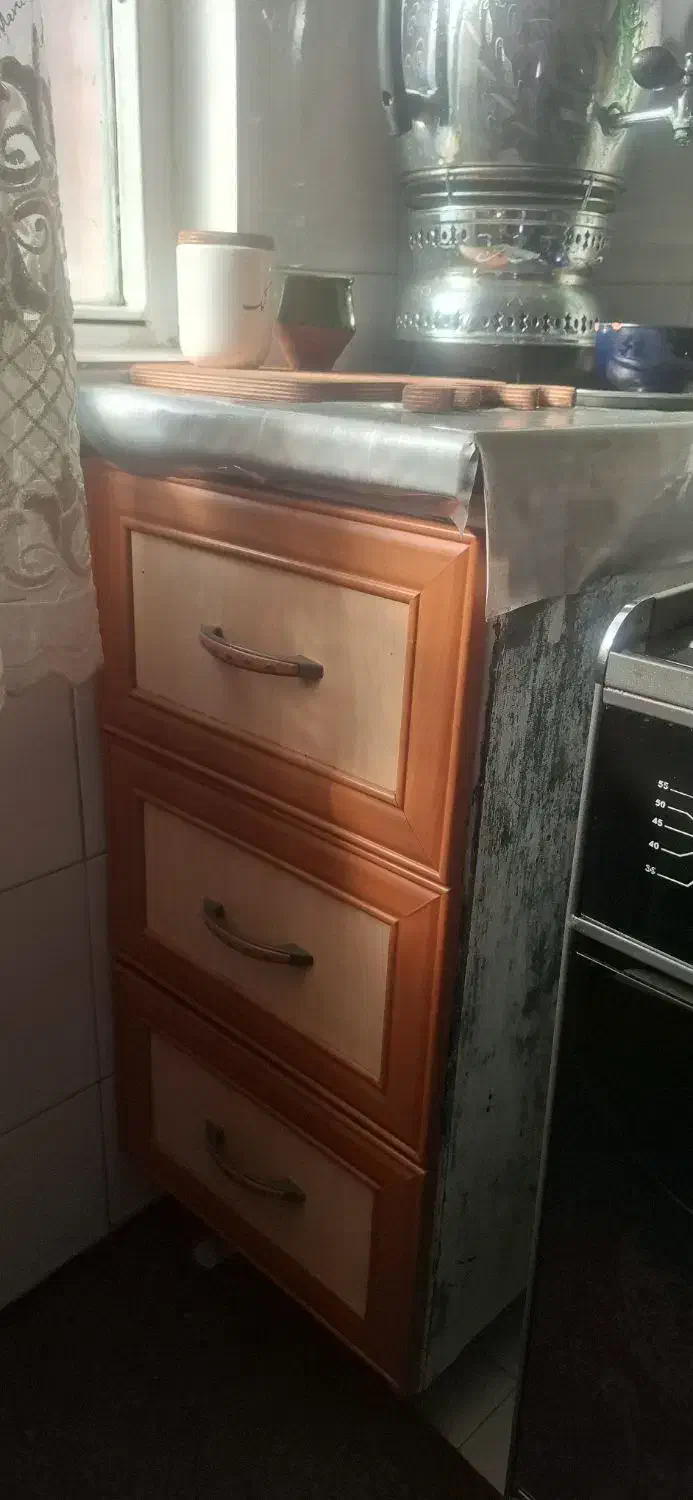 کابینت منزل|آب‌چکان و نظم‌دهنده ظروف|تهران, خزانه|دیوار