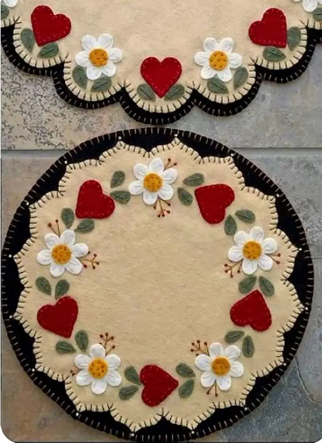 دستگیره آشپزخانه و زیر بشقابی نمدی|سفره، حوله، دستمال آشپزخانه|ارومیه, |دیوار