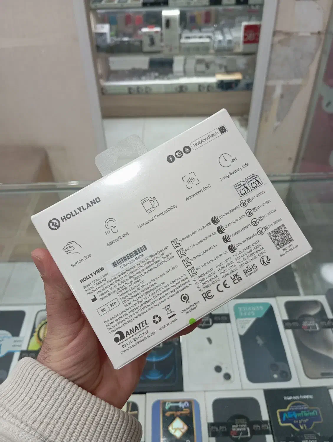 میکروفن hollyland m2duo|صوتی و تصویری|آشخانه, |دیوار