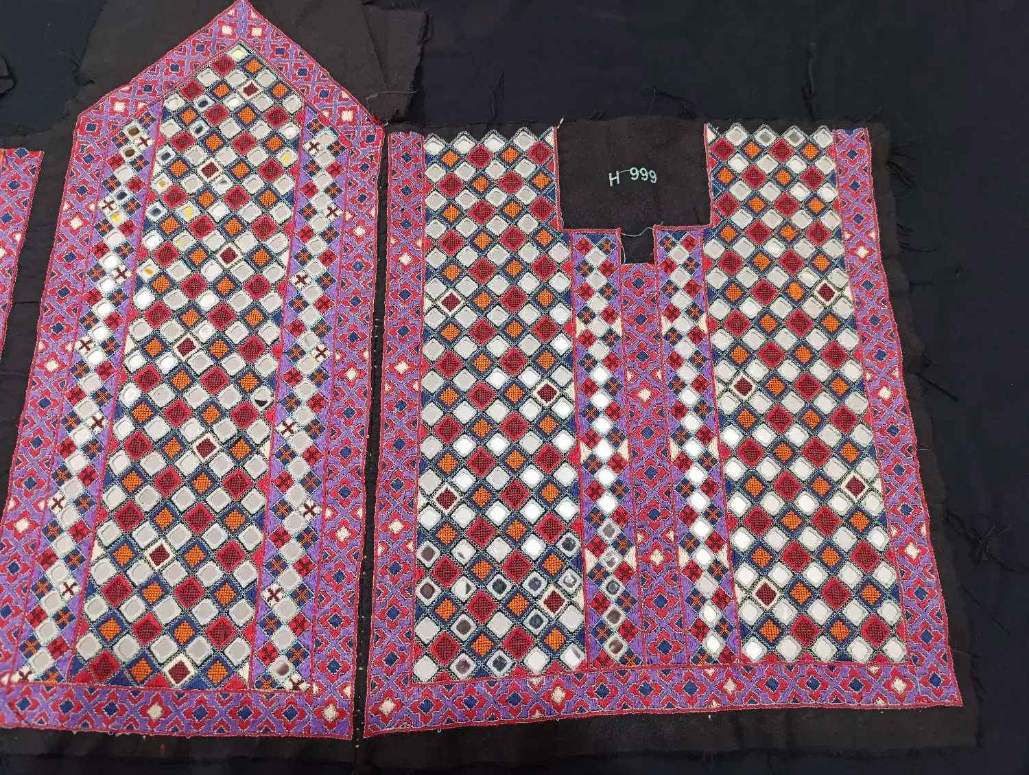 جدید ترین زی آستین هزار آینه با دوخت گراف|لباس|زابل, |دیوار