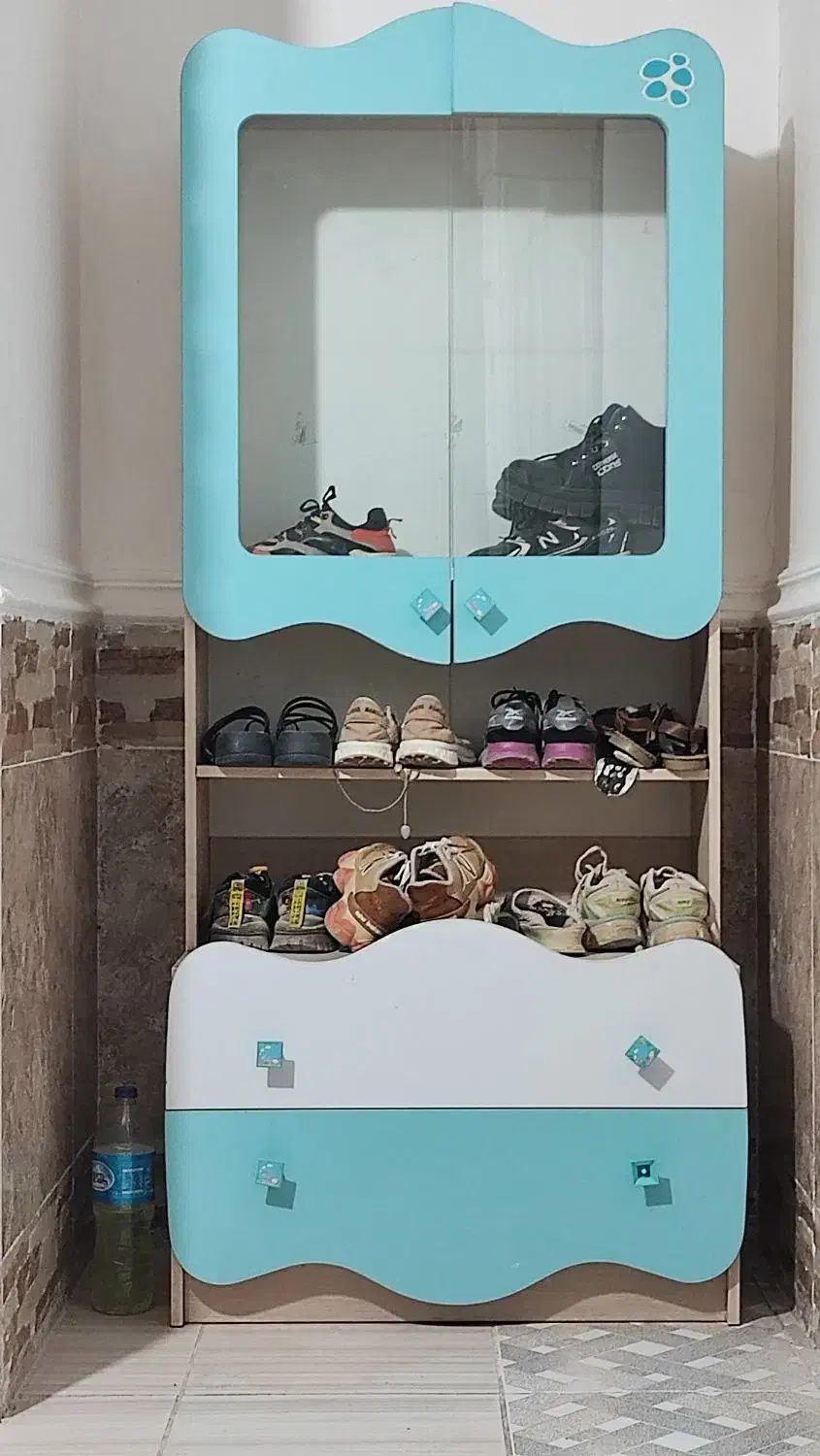 قفسه چوبی|کتابخانه، شلف، قفسههای دیواری|آبادان, |دیوار