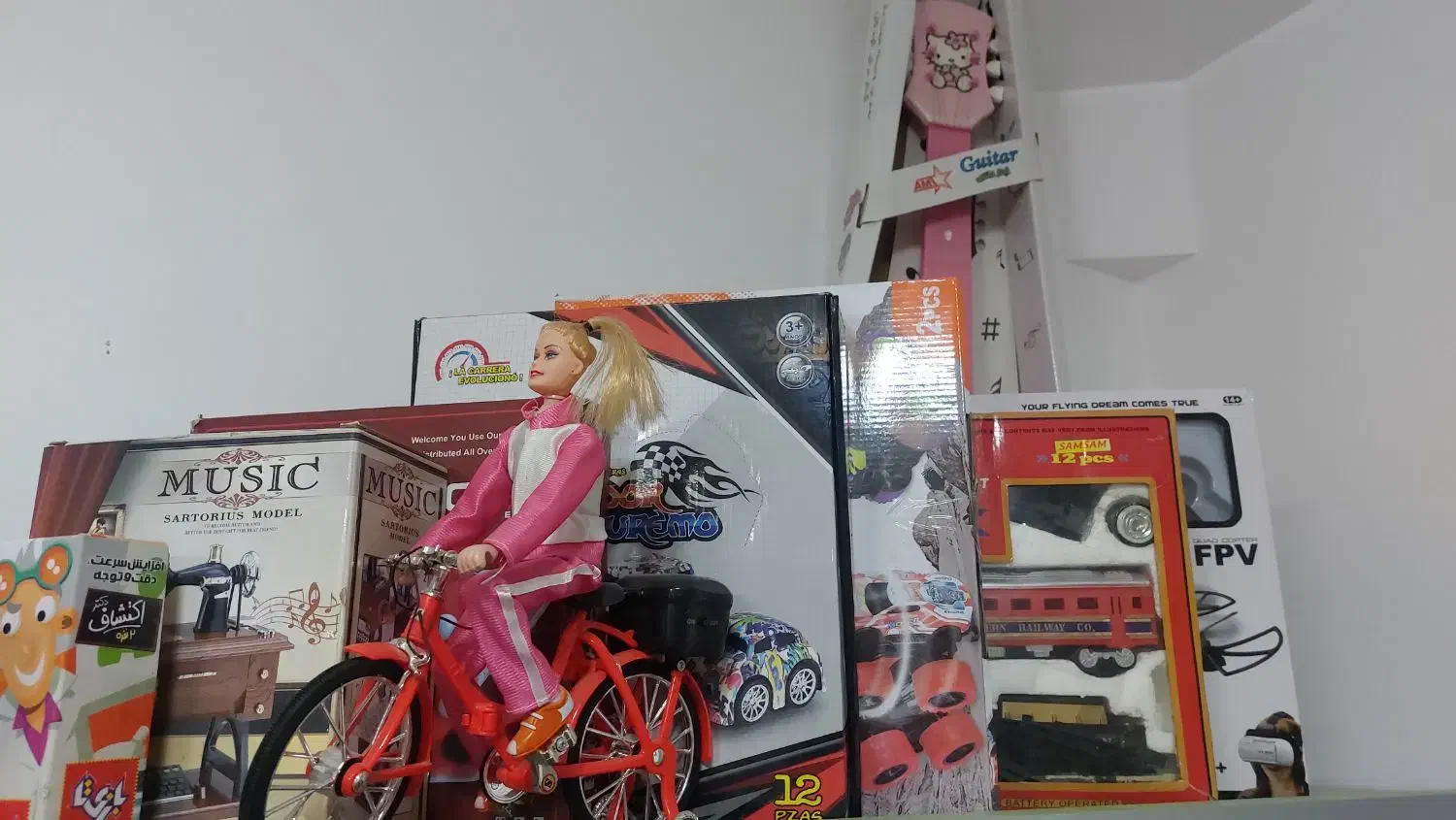 اسباب بازی پسرونه و دخترونه|اسباب‌بازی بچه|قم, باجک یک|دیوار