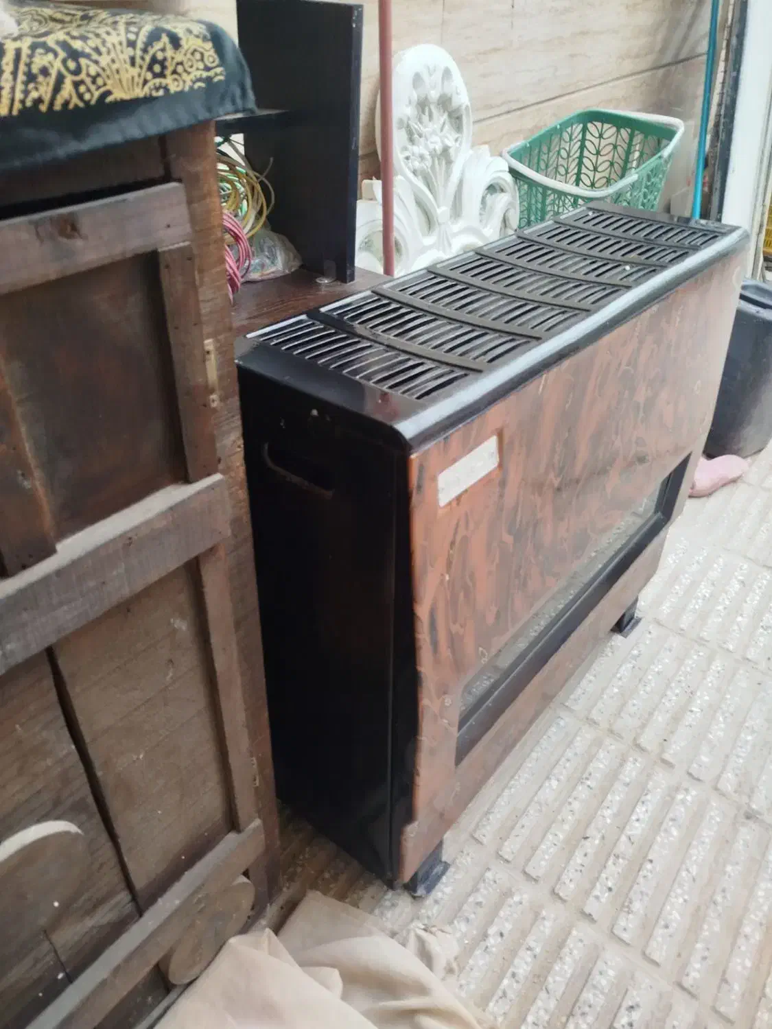 بخاری|بخاری، هیتر، شومینه|پاکدشت, خاتون آباد|دیوار