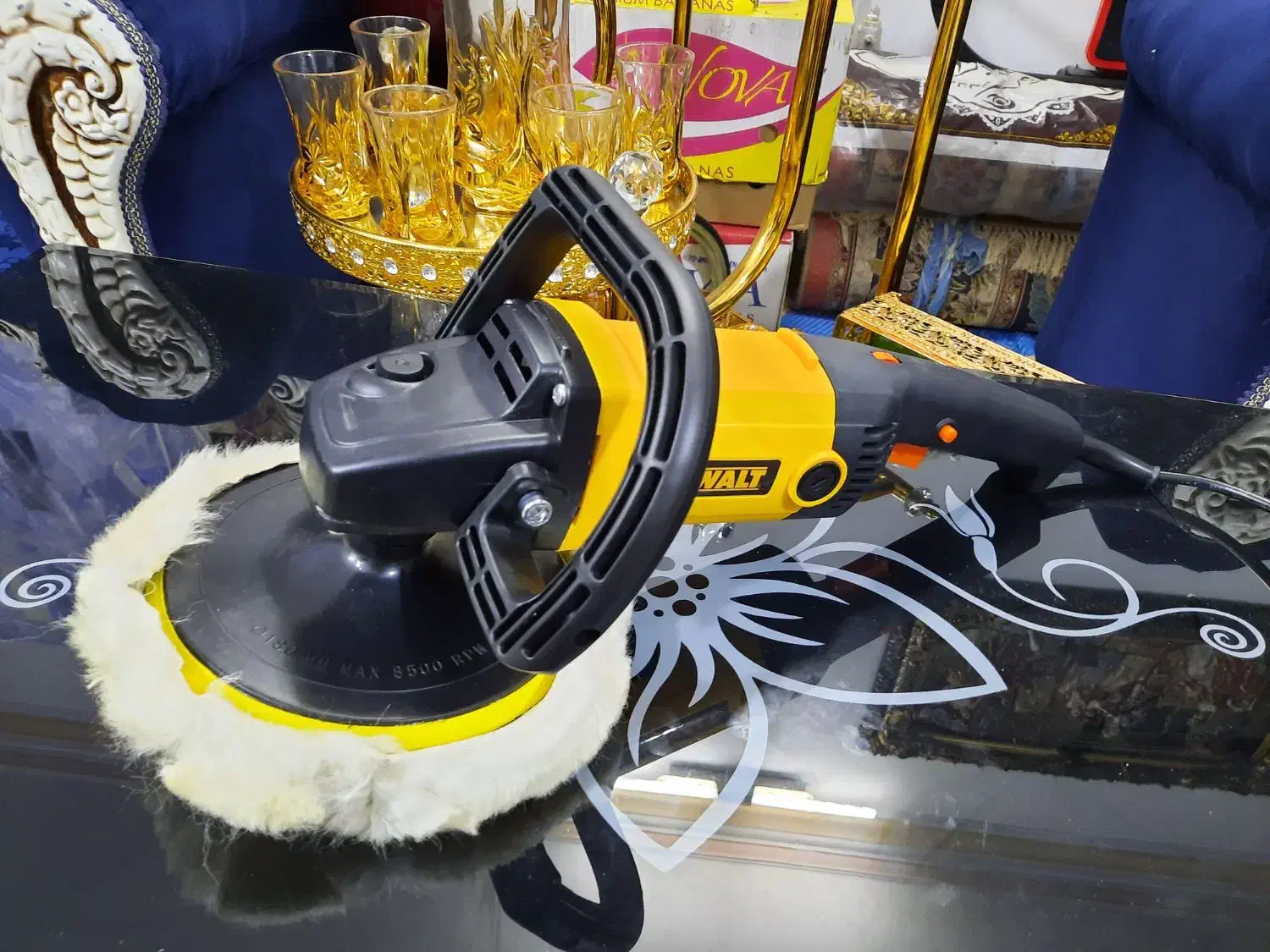 سنگ پولیش چرخ پوست پالیش دیوالت امریکایی بزرگ|ماشین‌آلات صنعتی|مشهد, طلاب|دیوار