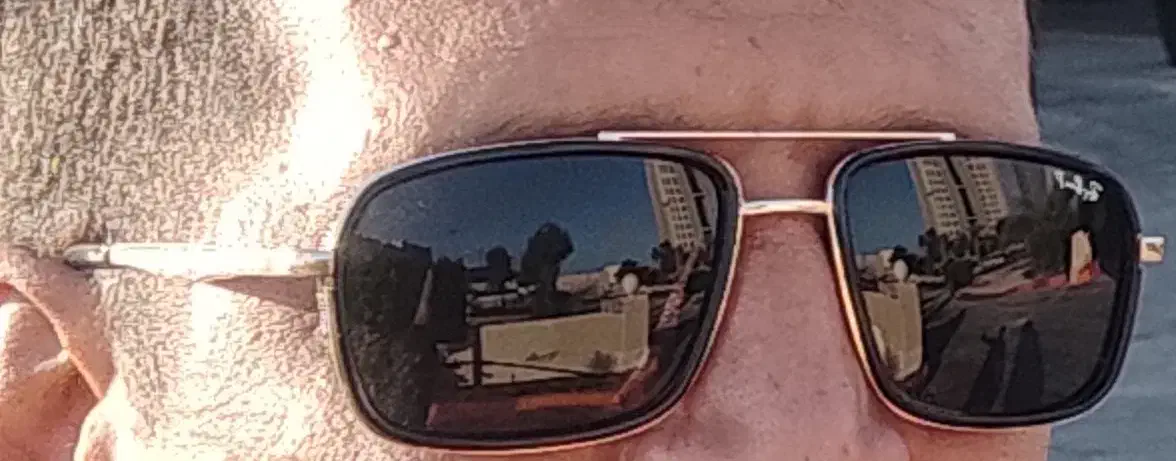 عینک Rey ban  مردانه گم شده|زیورآلات و اکسسوری|کیش, |دیوار