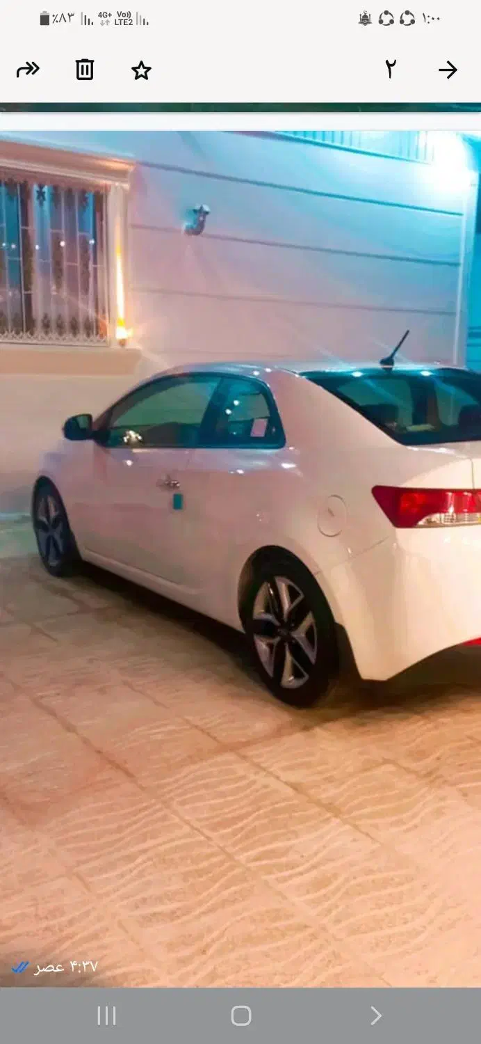 سراتو کوپه ۲۰۰۰ مدل ۲۰۱۳|خودرو سواری و وانت|رشت, یخسازی|دیوار