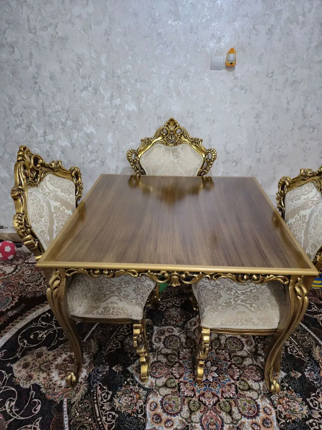 ناهار خوری 4نفره|میز و صندلی غذاخوری|قرچک, مهدیه|دیوار