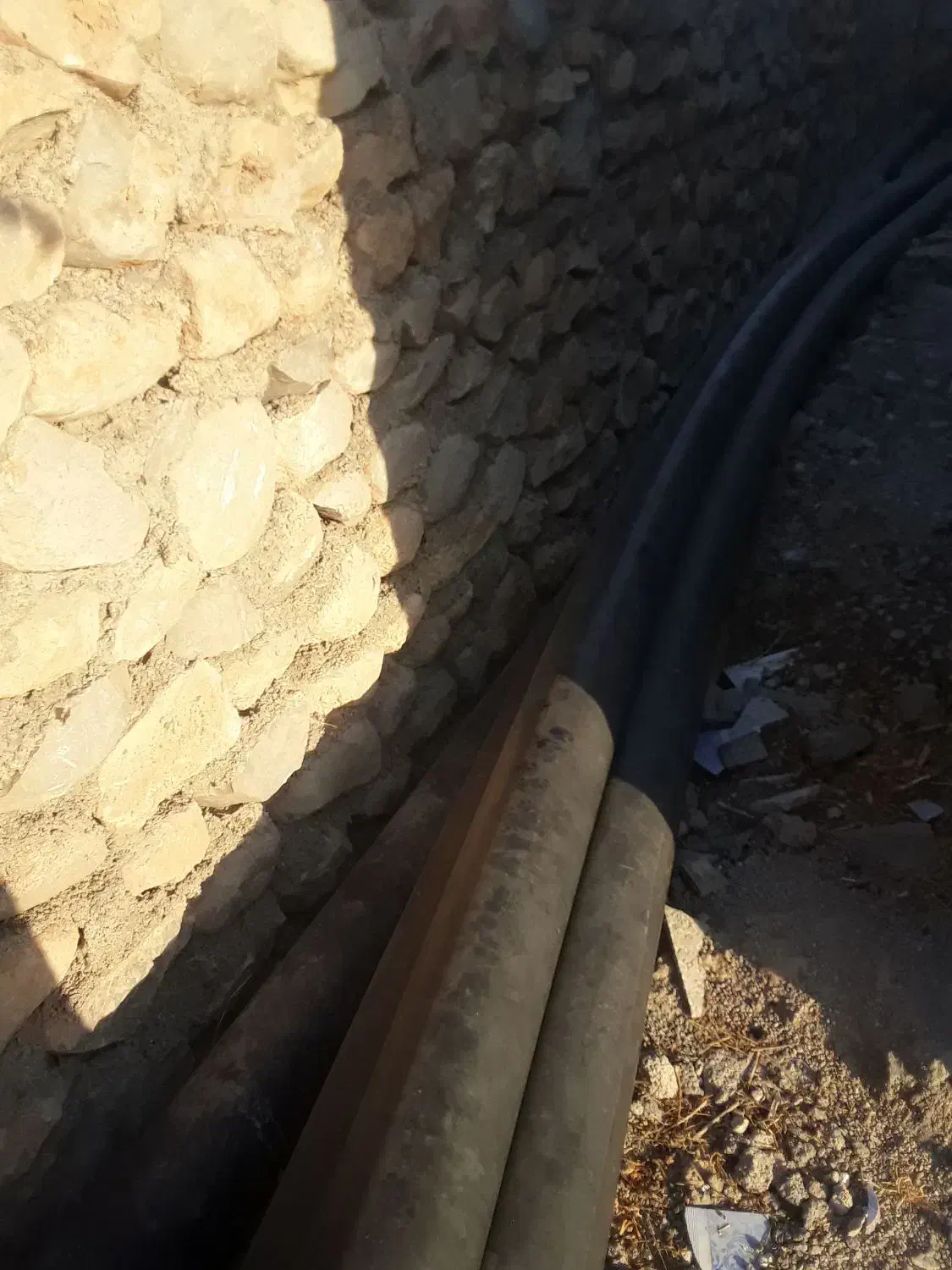 لوله پلی اتیلن ۶اینج شرکتی|مصالح و تجهیزات ساختمان|چرام, |دیوار