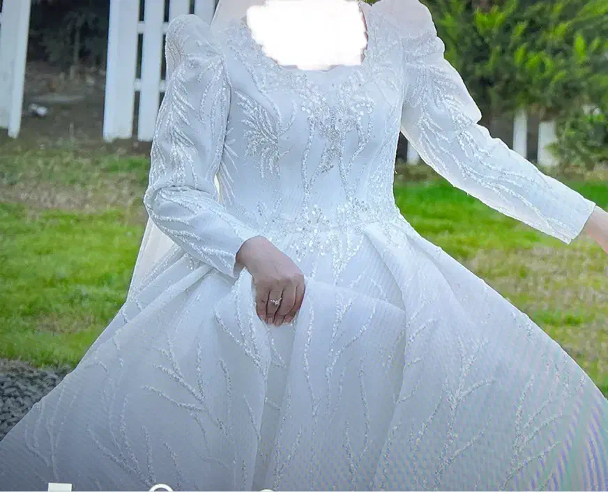 لباس عروس شاین دار سایز ۳۸|لباس|آمل, |دیوار