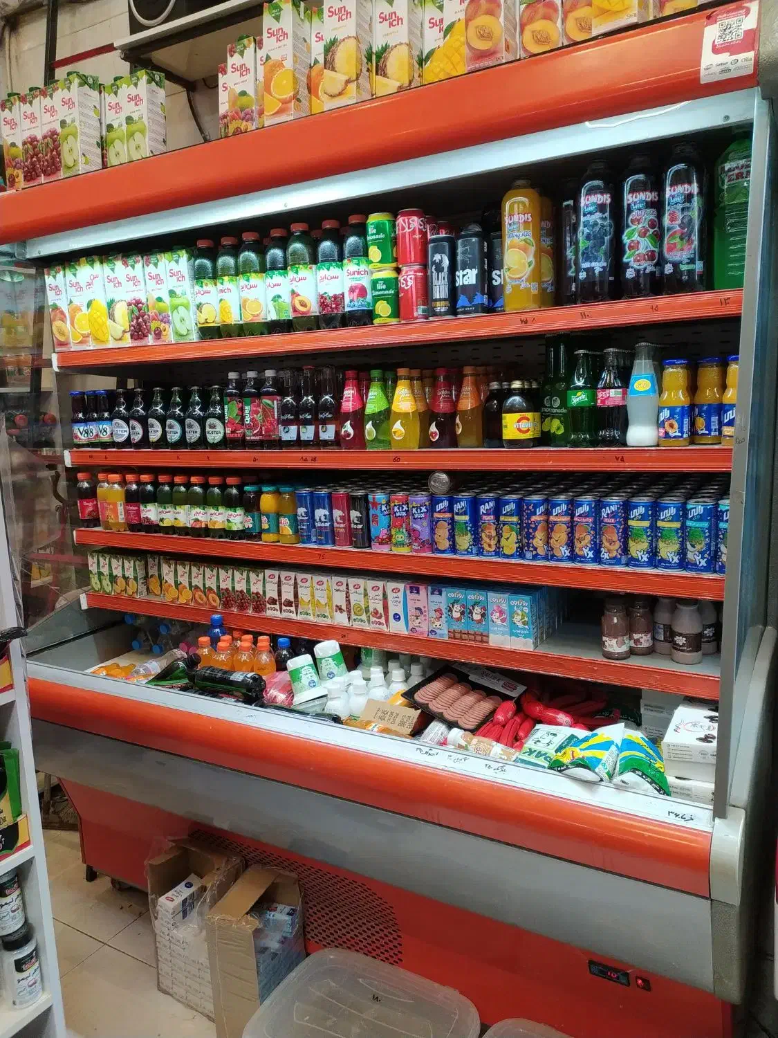 دو عدد یخچال پرده هوای دو متری الکترو استیل|فروشگاه و مغازه|اردبیل, |دیوار