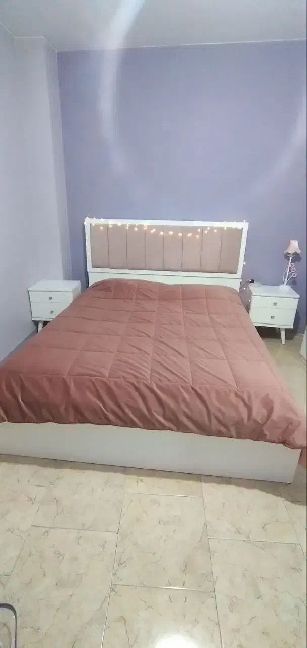 تخت دو نفره|تخت و سرویس خواب|بومهن, |دیوار