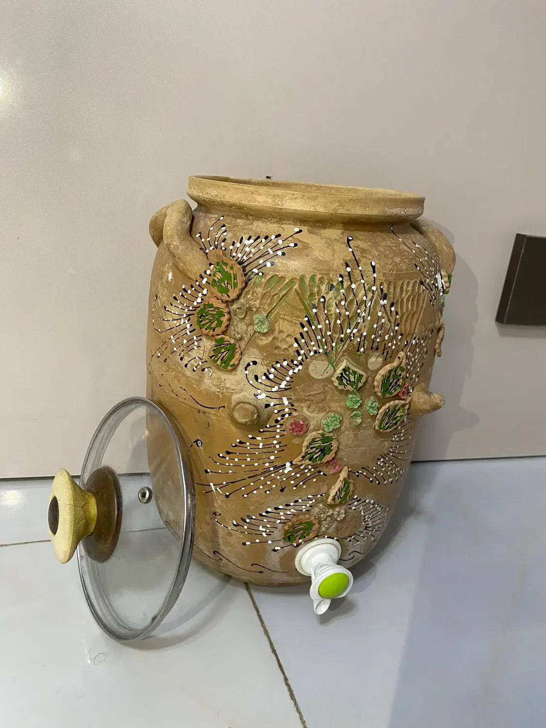 کلمن سفالی|آبسردکن و تصفیه آب|بیرجند, |دیوار