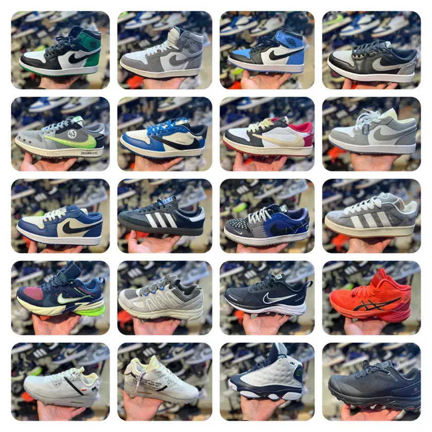 فروش یکجا کتونی ویتنام و چین بعلت تغییر شغل|عمدهفروشی|نوشهر, |دیوار