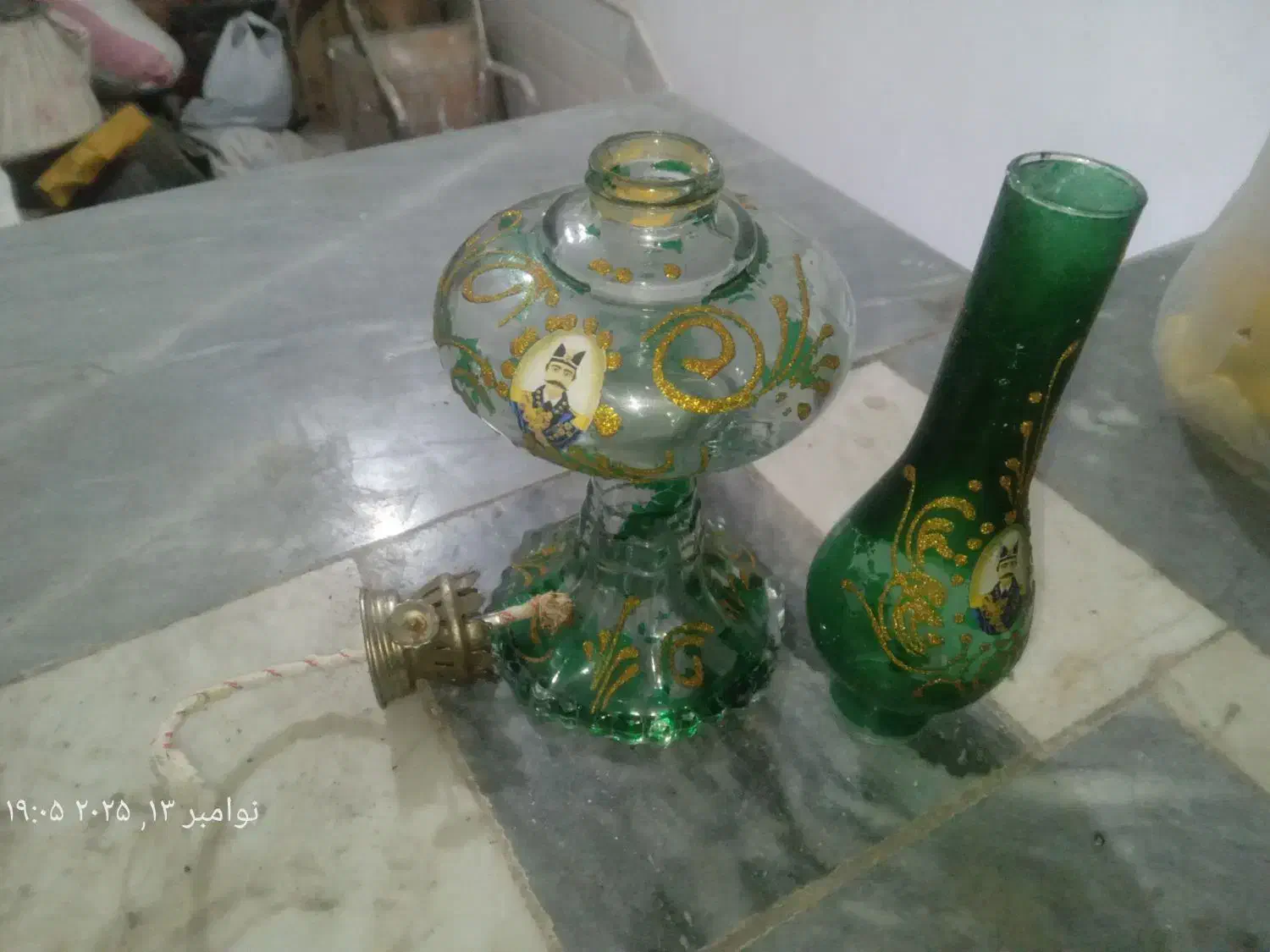 چراغ نفت سوز|لامپ و چراغ|قم, زند آباد|دیوار