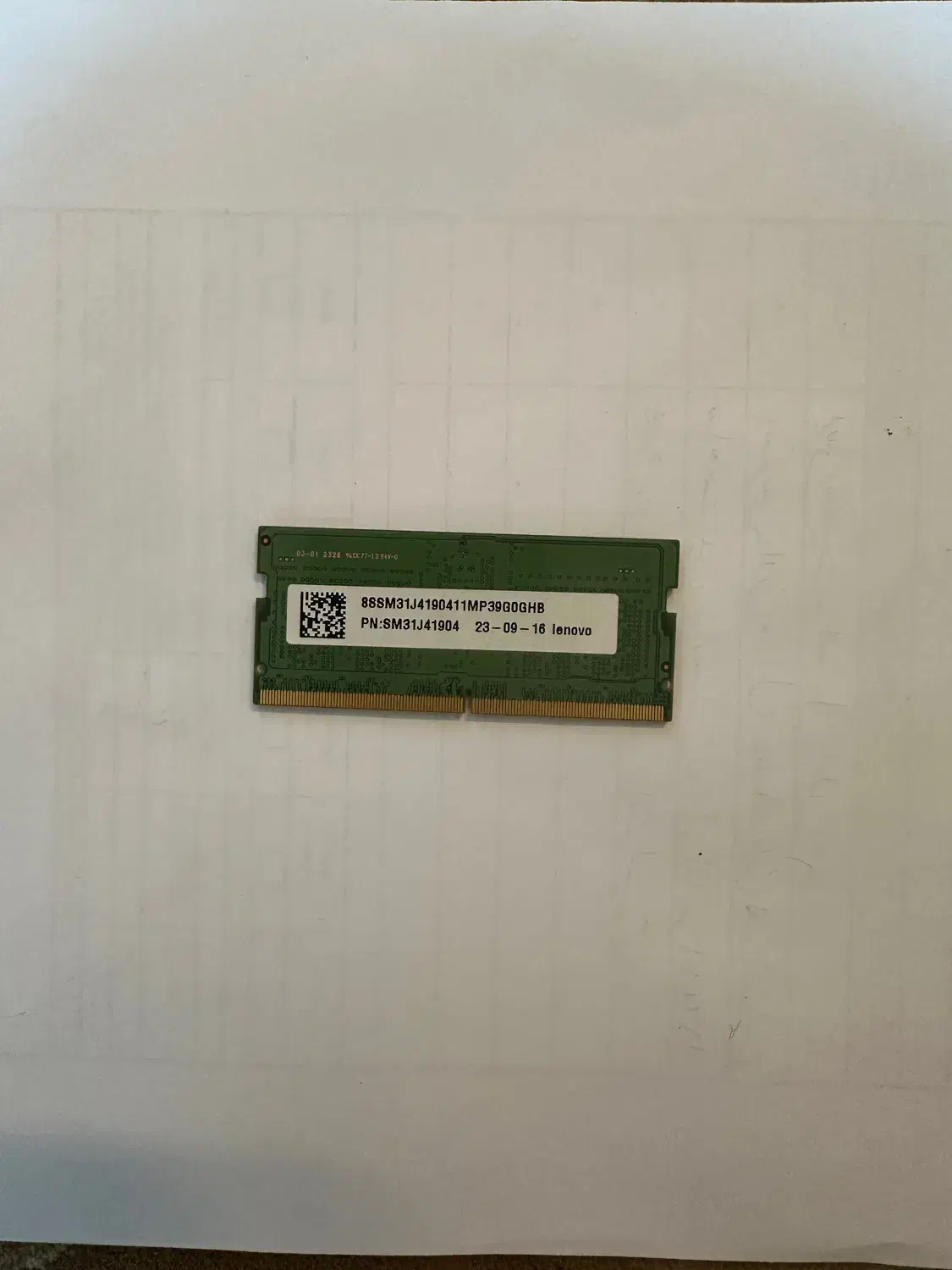 رم لپتاپ Samsung DDR5 8GB|قطعات و لوازم جانبی رایانه|تهران, شهرک زینبیه|دیوار