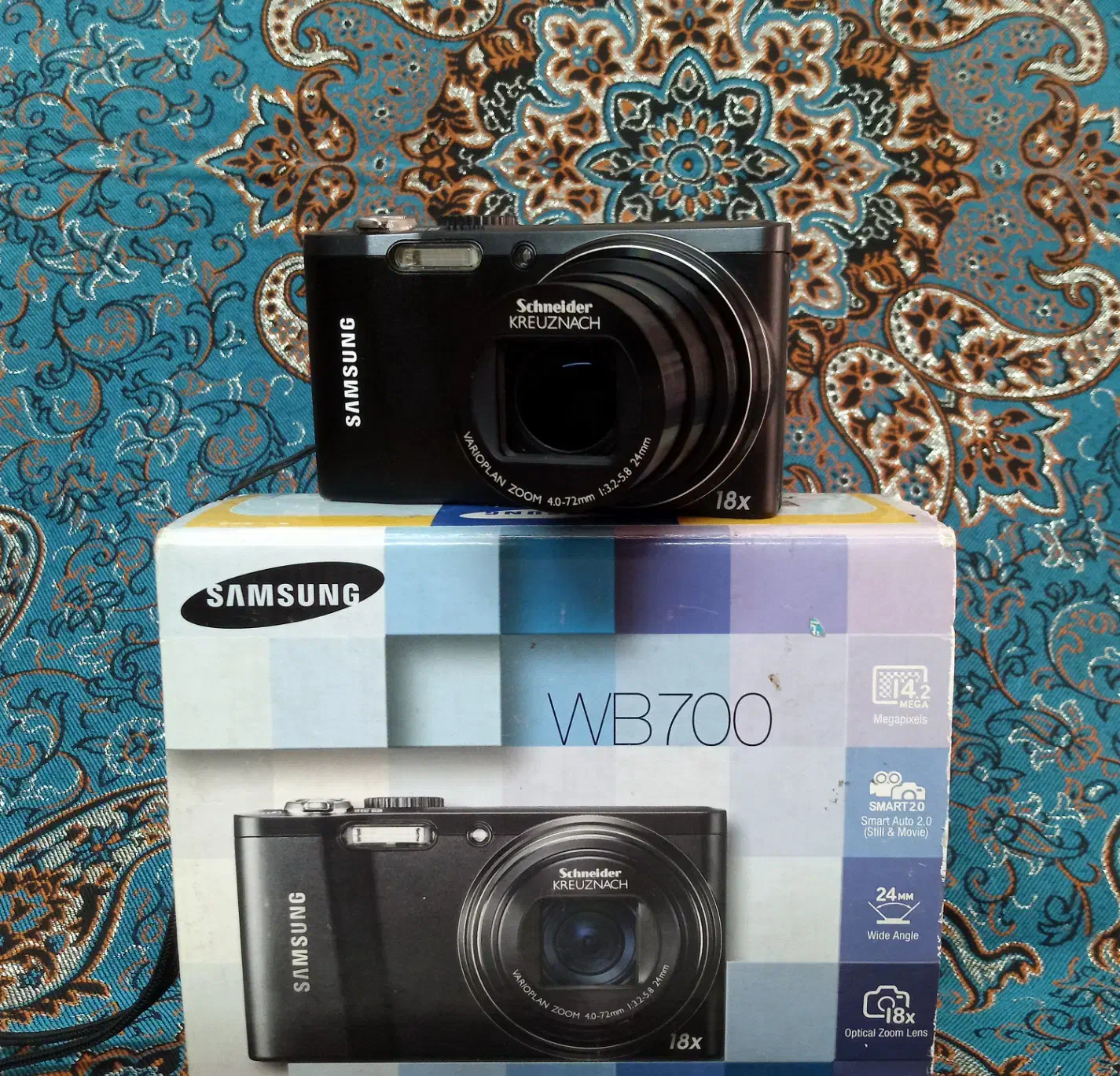 دوربین عکاسی سوپرزوم سامسونگW700مناسب بلاگری وهدیه|دوربین عکاسی و فیلم‌برداری|تهران, چیتگر جنوبی|دیوار