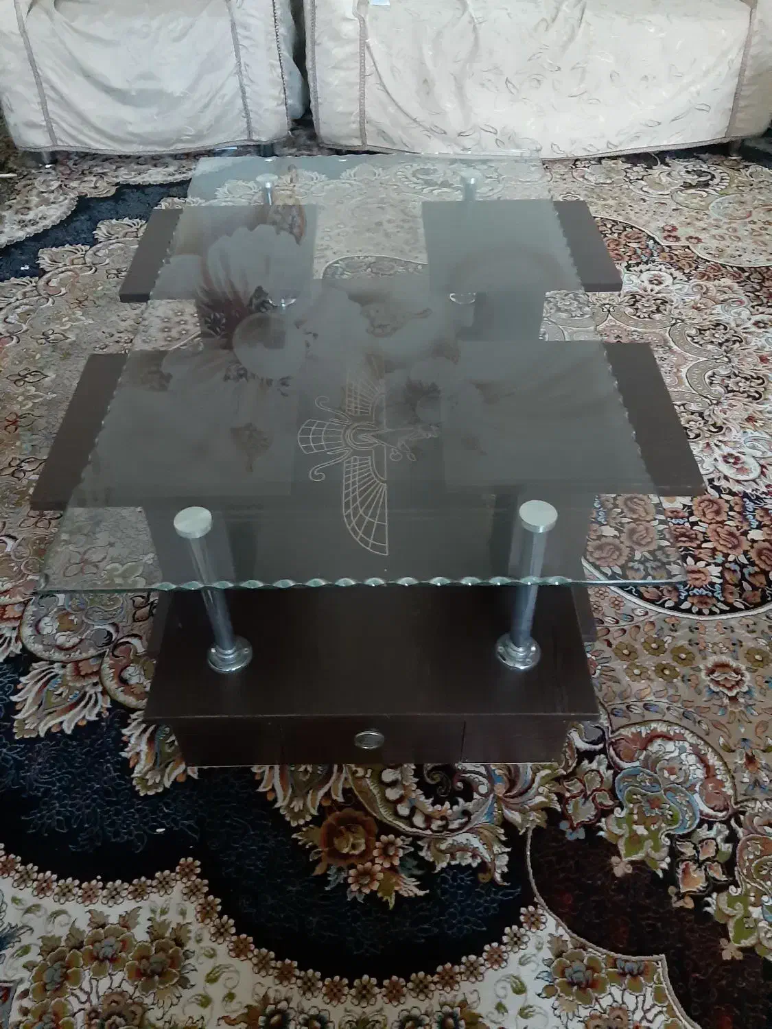 میزوسط مبل باچهار عسلی|مبلمان خانگی و میز عسلی|اهواز, پادادشهر|دیوار