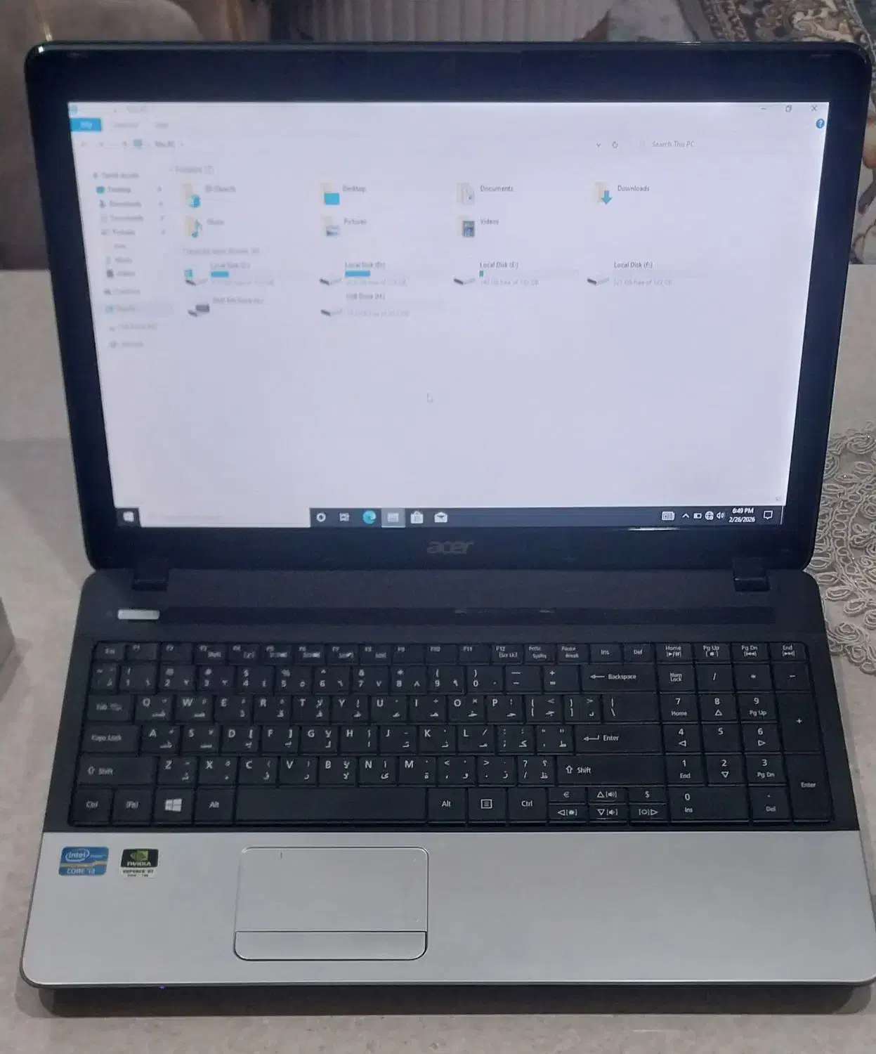 لپ تاپ acer i3|رایانه همراه|مشهد, انقلاب|دیوار