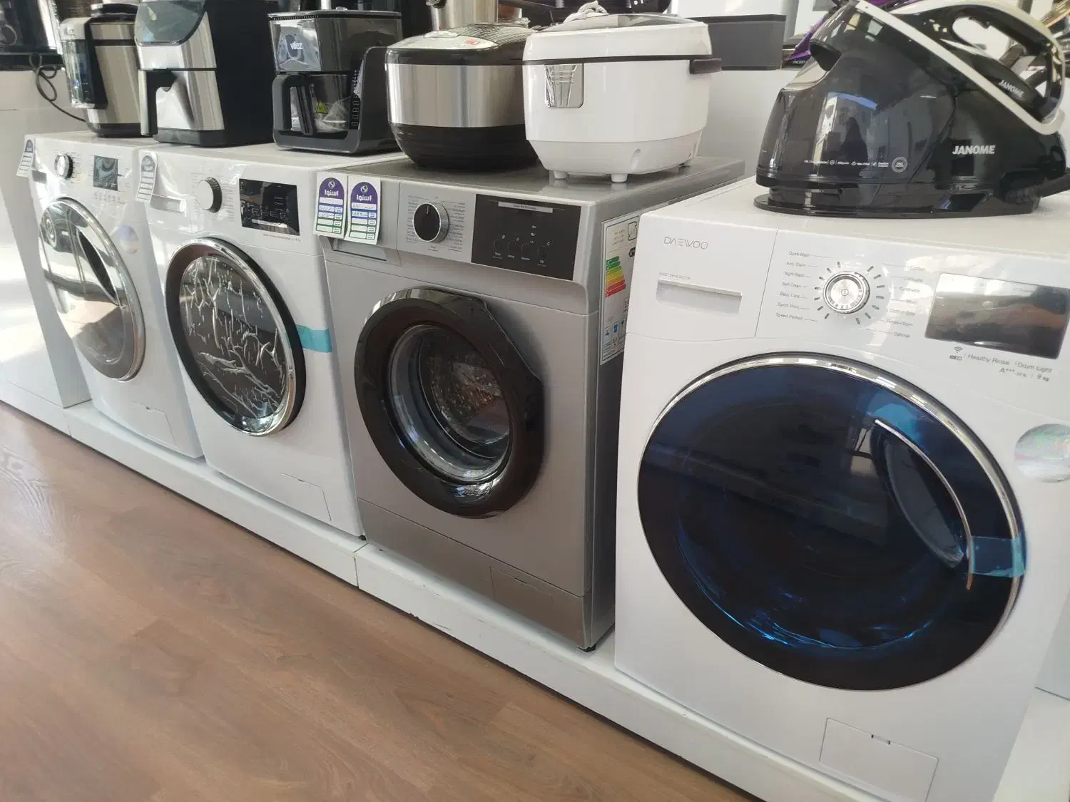 ماشین لباسشویی با بازپرداخت 18 ماه|ماشین لباسشویی و خشککن لباس|ایلام, |دیوار